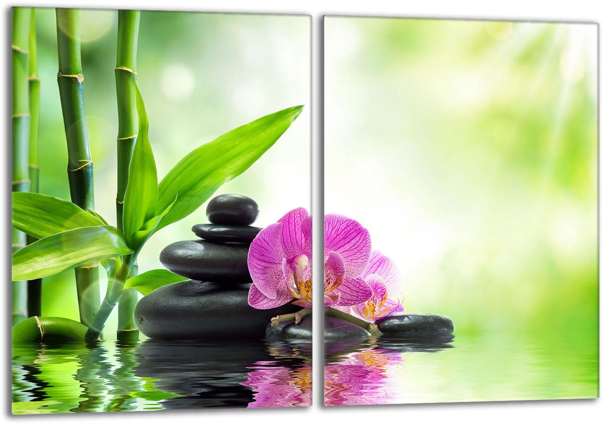 TMK ArtDeko Orchidea - Snijplank - Beschermende Glasplaat - 2x40x52cm
