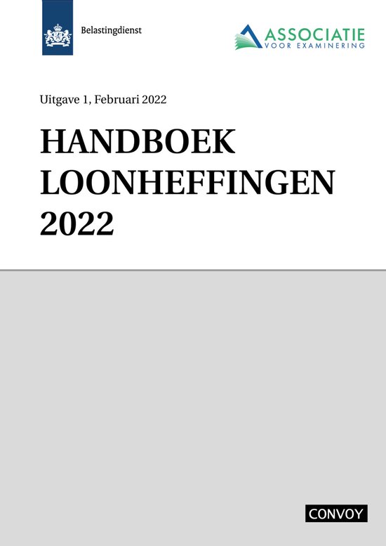 Handboek Loonheffingen 2022 - cover