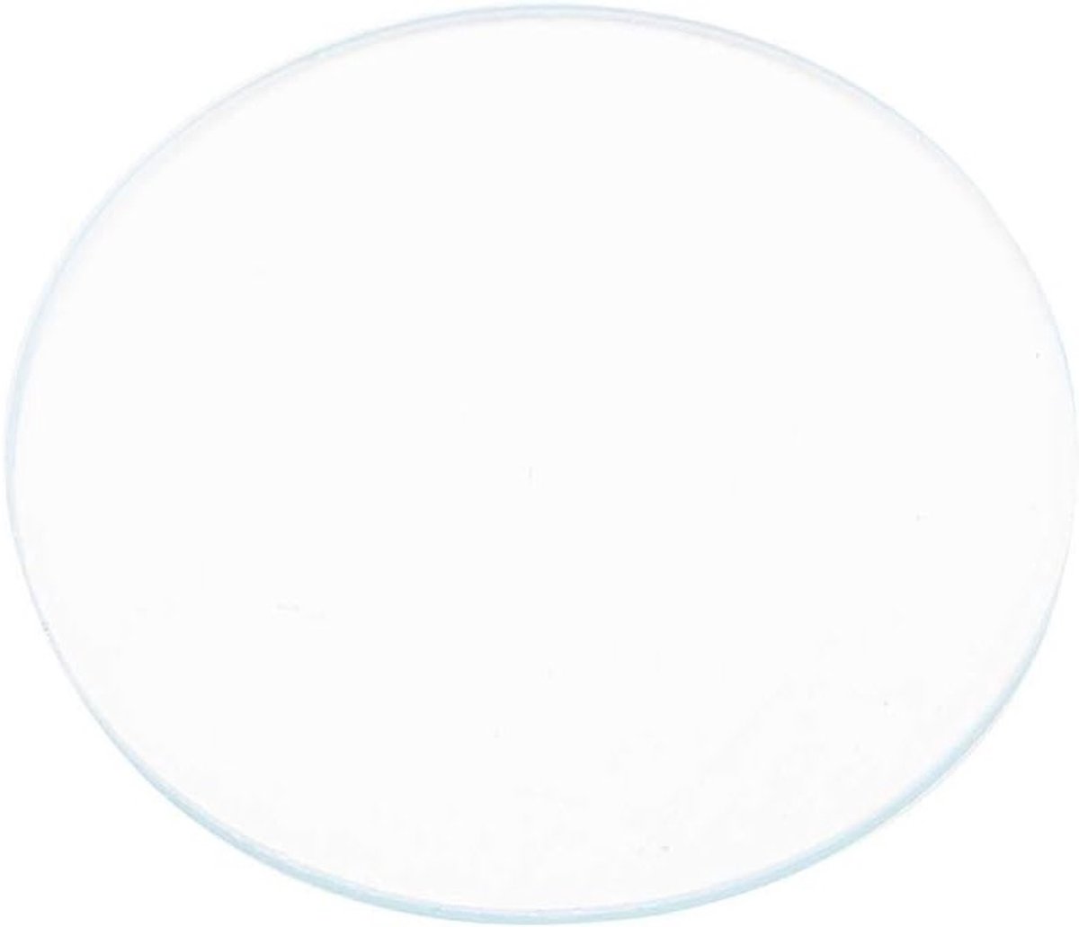 Vervangende Horlogeglas Set van 5 Stuks, Plat Horlogekristal voor Horlogeherstel en Reparatie (38mm)