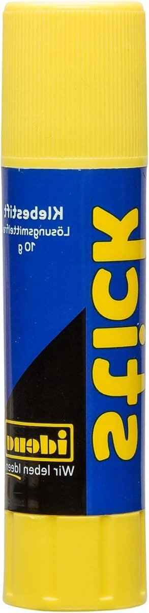 Lijmstift - Lijmstick - Papier Lijen - Oplosmiddelvrij - 10 gram - Meerkleurig