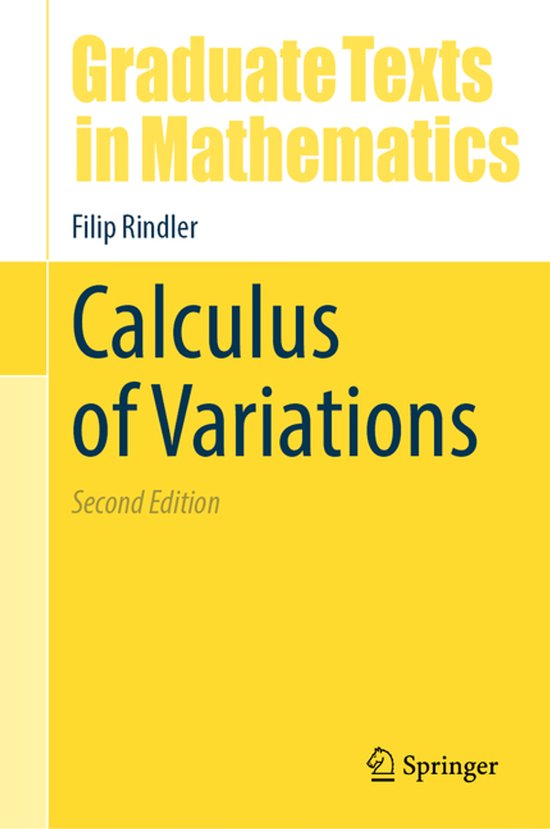 Graduate Texts in Mathematics310- Calculus of Variations - cover