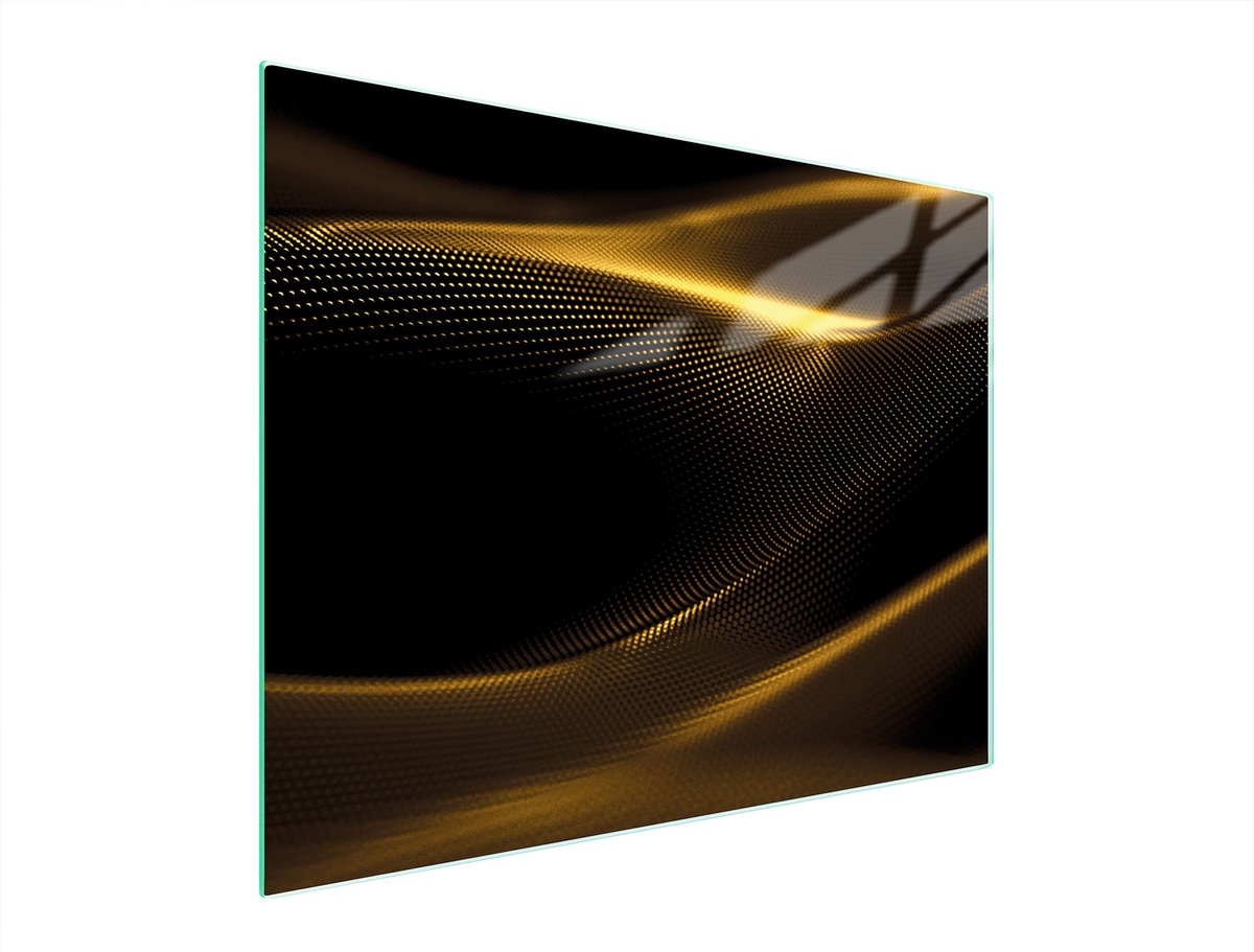 TMK ArtDeko Serie - Snijplank - 52x40cm - Goud - Geharde Glas