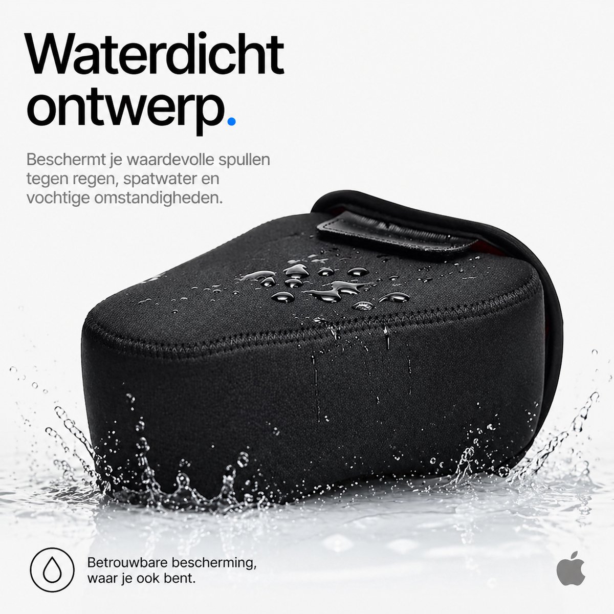 BOTC Cameratas - Geschikt voor DSLR Camera - Camera Fototas - Spiegelreflexcamera - Maat:M - Zwart thumbnail 3