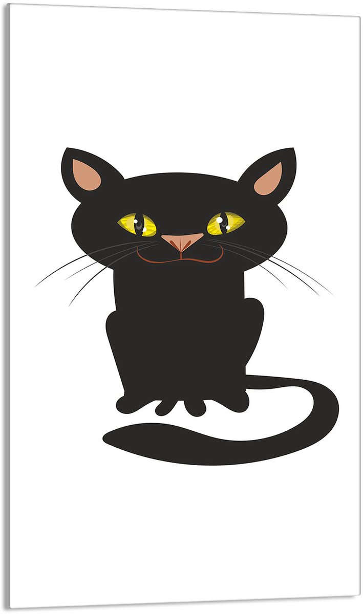 TMK ArtDeko - Snijplank - Glas - 30x52 cm - Kat