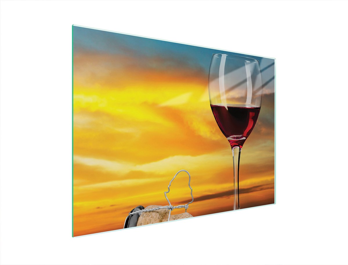 TMK ArtDeko Serie - Glazen Snijplank - 40x30cm - UV-Print - Antislip