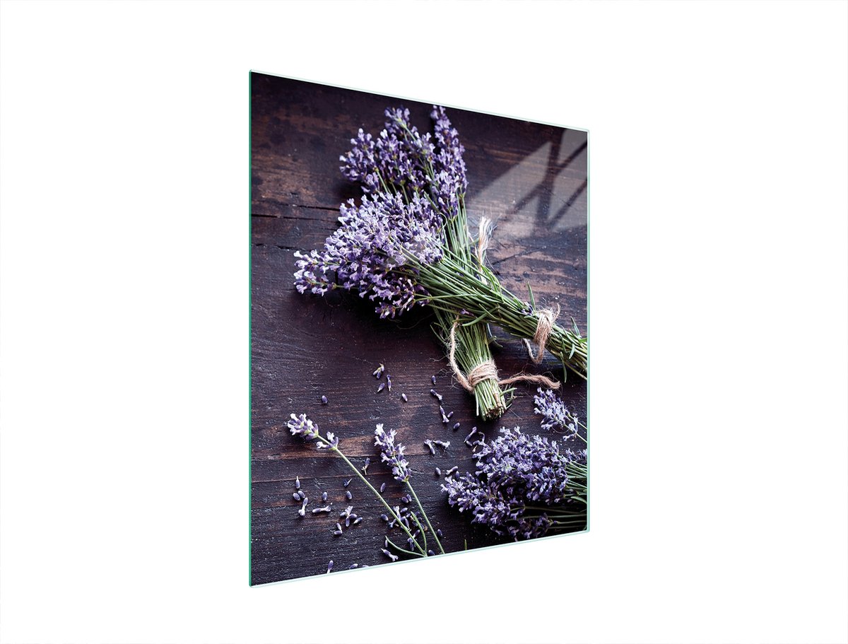 TMK ArtDeko - Snijplank - 45x52 cm - Lawenda - Glas
