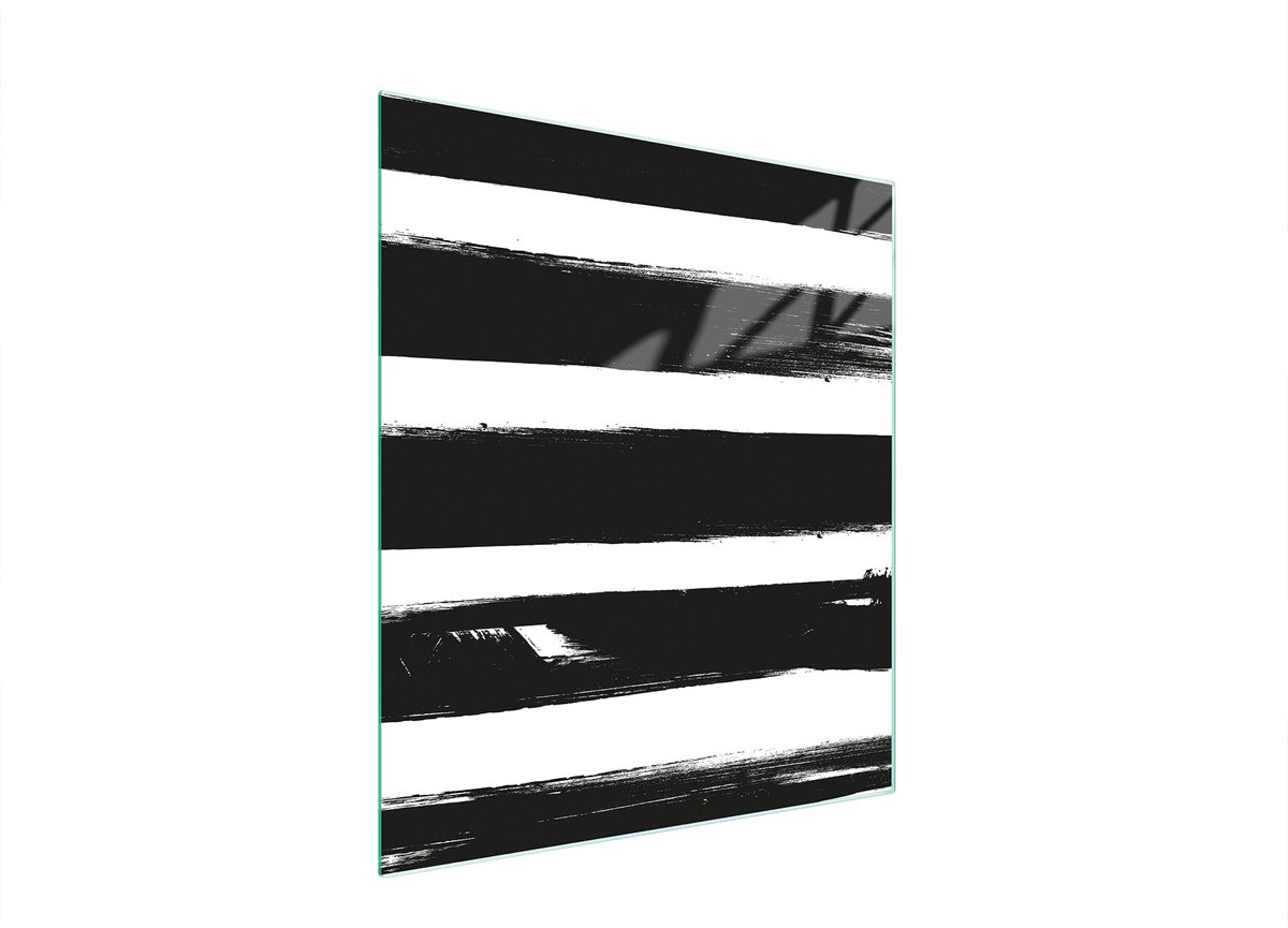 TMK ArtDeko - Gelaagd Glaspaneel - 45x52 cm - Paskre - Multicolor