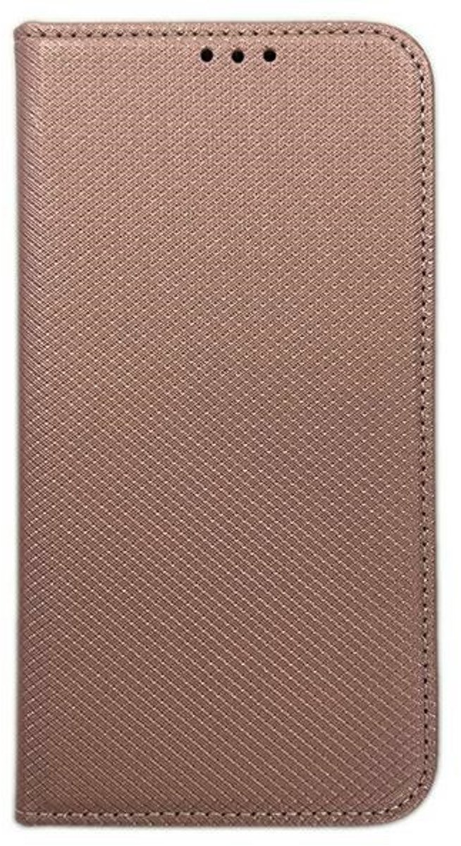 Smart Magnet boek Sam S23+ S916 hoesje rosé goud/rosé goud