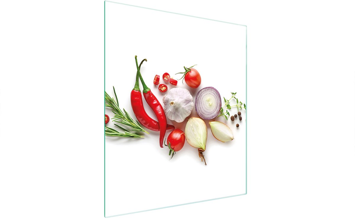 TMK ArtDeko 45x52 - Snijplank - Glas - Warzywa - Veilig