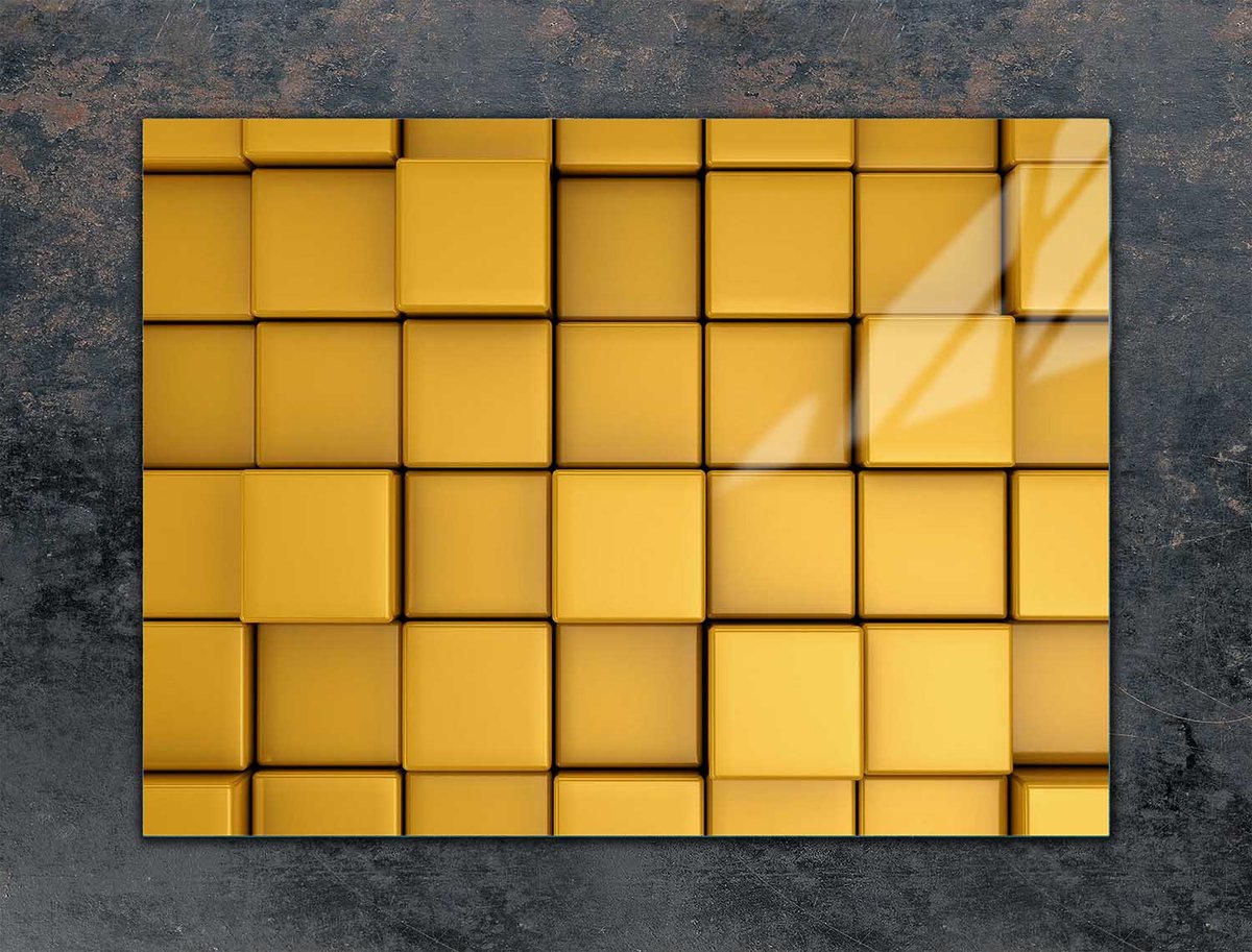 TMK ArtDeko - Snijplank - Veiligheid - Glas - 70x52 cm