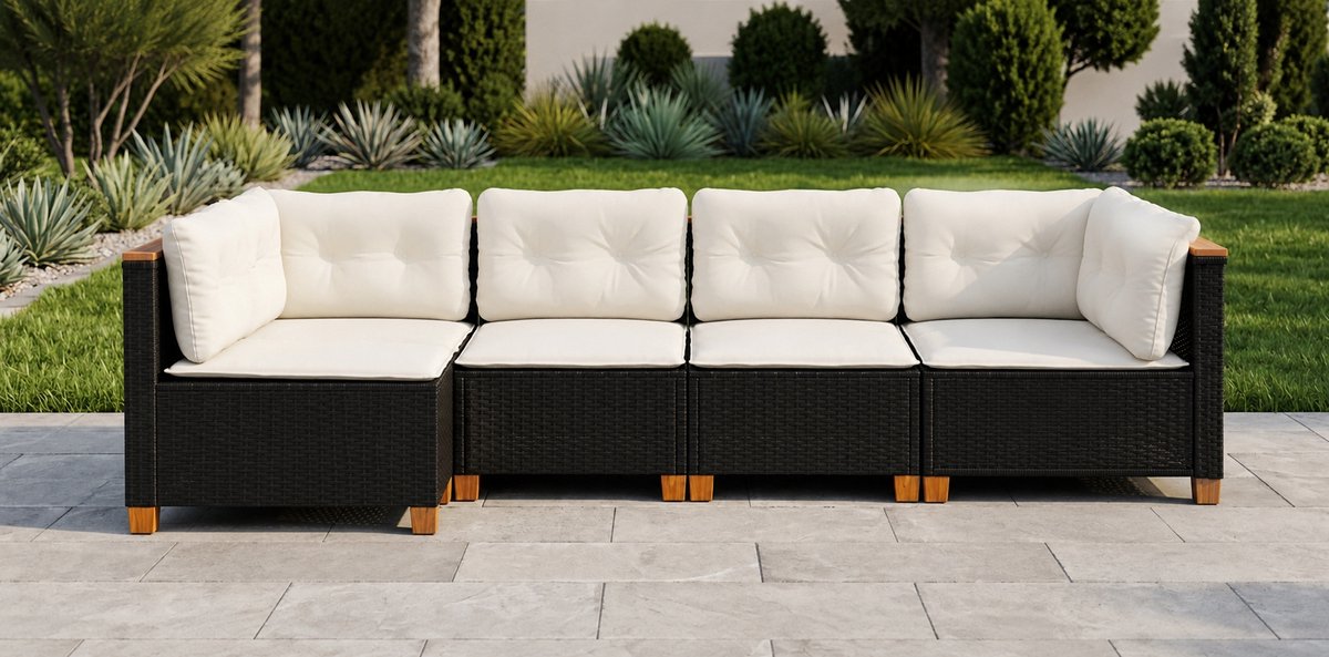Luxe Bank – Zwart – Industrohome