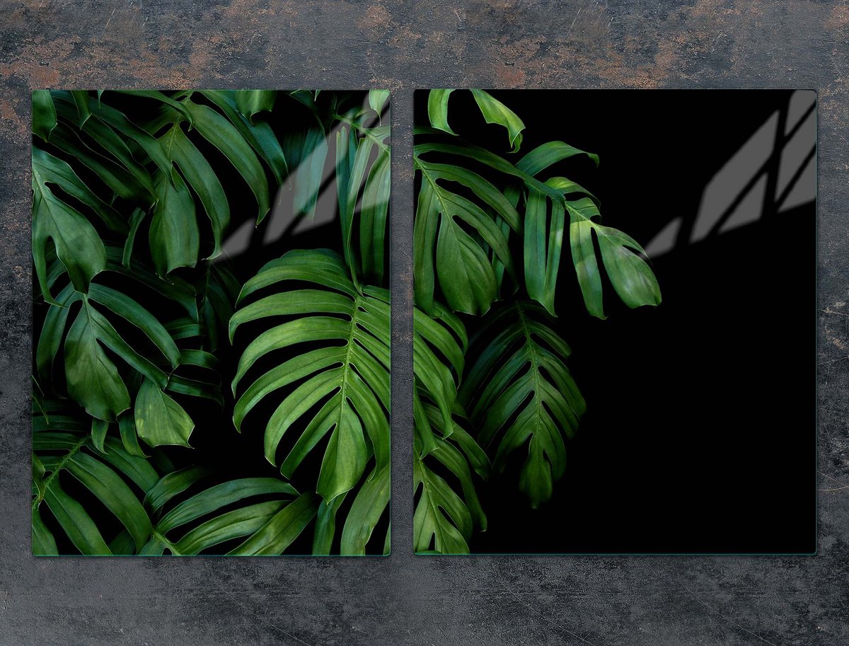 TMK ArtDeko - Snijplank - Monstera - 85x52cm - Veilig en veelzijdig