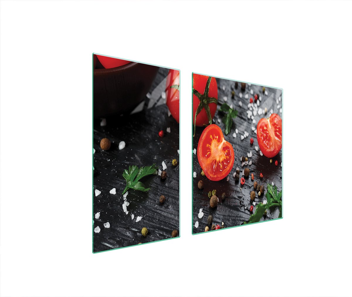TMK ArtDeko Serie - Snijplank - Glas - 90x52 cm - Veelzijdig
