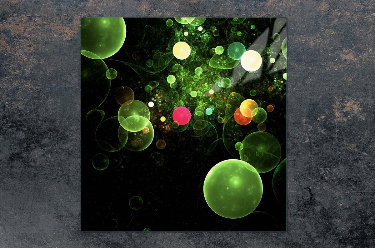 TMK ArtDeko - Snijplank - Glas - 50x52 cm - Beschermplaat