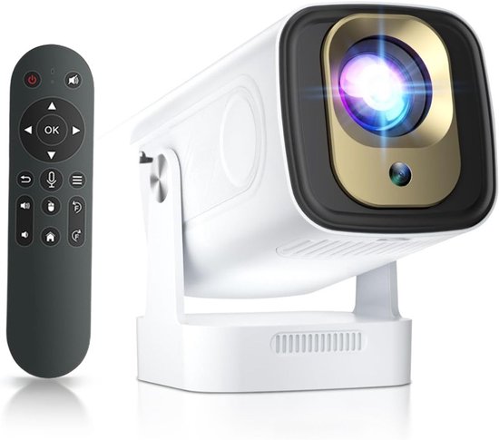 Mini Beamer MRKK® – Compacte Draagbare Projector voor Films, Presentaties, Gaming, Thuisbioscoop