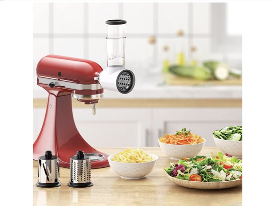 Flexibele Klopper voor KitchenAid 4.5-5 Qt - Siliconen Rand Beater - Accessoire voor Keukenmachine met Kantelbare Kop - Vaatwasserbestendig van Merkloos — afbeelding 3