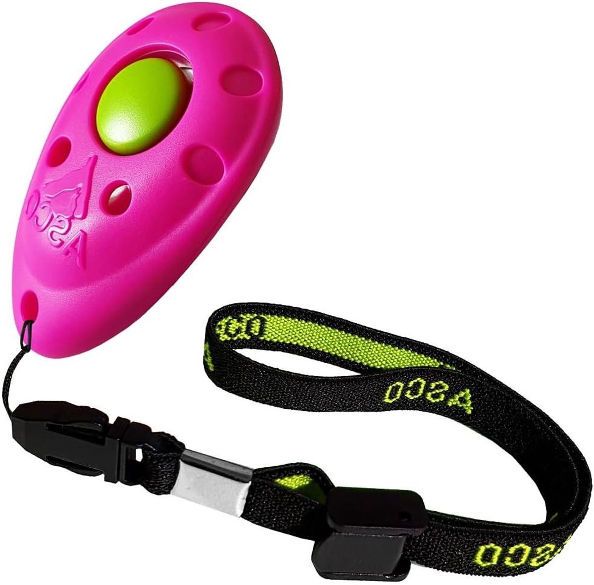 Honden Clicker - Clickertraining Hulpmiddel - Hond Trainen - Constante Kliktoon - 6 x 4 x 2 cm - Roze