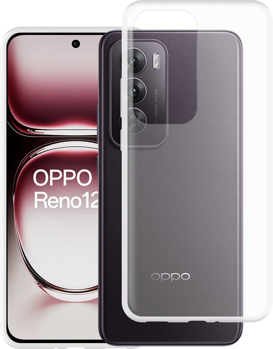 Just in Case Soft Design Oppo Reno12 Soft Back Cover Transparant