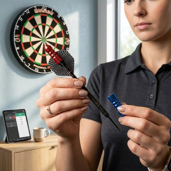 Multikleur dart flight beschermers set - aluminium dart flight beschermers voor heren en dames - dart flight protector voor bescherming en vormbehoud van dart flights - dart accessoires - set van 15 stuks van NUVEX — afbeelding 3