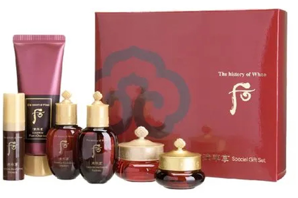 The History of Whoo Jinyulhyang 6pcs Special Gift Set