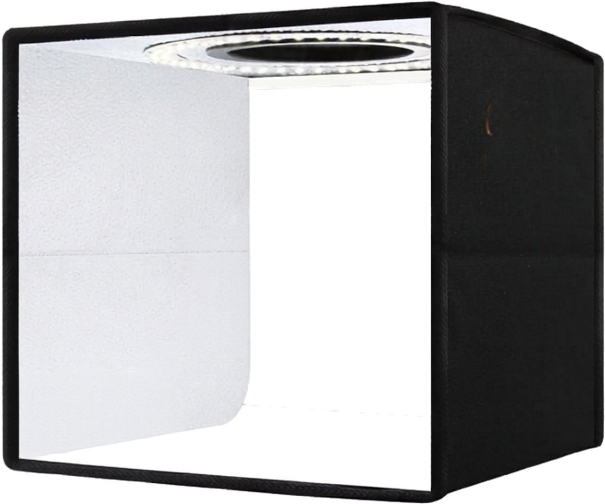 DnA® Fotobox - Fotoboek - Fotoboek Plakalbum - Zwart - 25cm x 25cm x 25cm