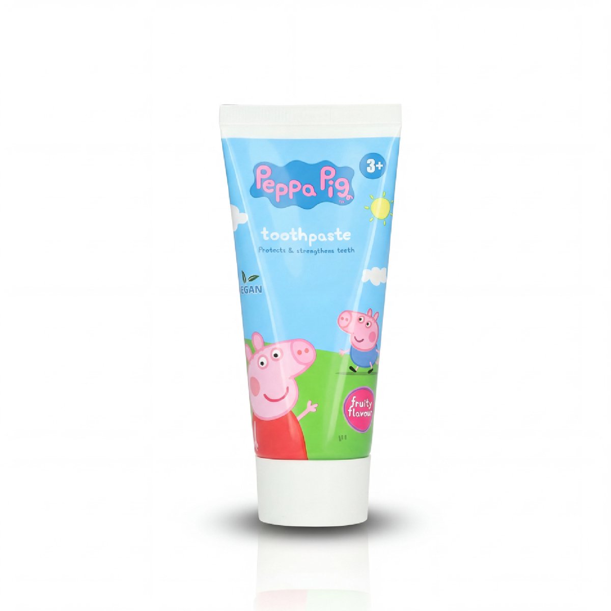 Peppa Pig Kindertandpasta - 50ml Kinder Tandpasta - Junior Tandpasta - Tandpasta Kinderen - voor Kinderen 0 tot 5 Jaar - Baby Tandpasta - voor Melktanden - Toothpaste Kids - Mondverzorging Peuters & Kleuters 3,4,5,6 Jaar - Multikleur - Optismile