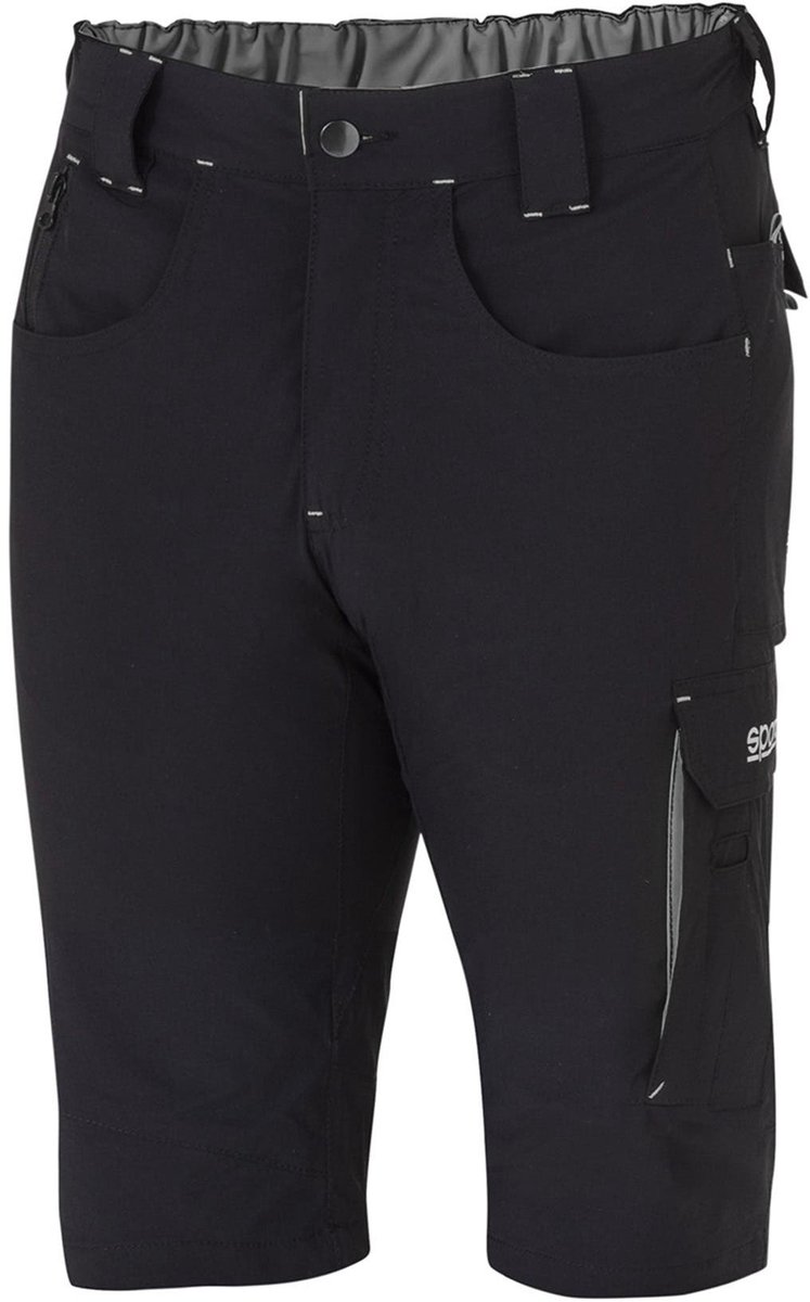 Sparco Werkbroek Kort Tech Light Laredo - Zwart — Grijs — XXL
