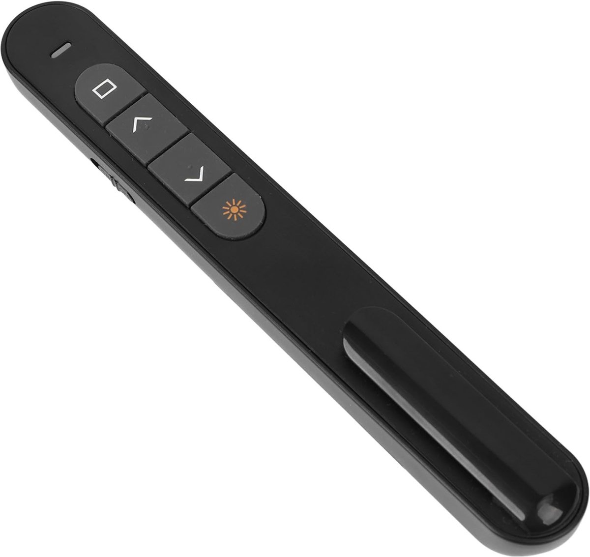Dailygoody - Draadloze Presenter - Compacte PPT Clicker - Infrarood Pen - Presentaties - Gebruiksvriendelijk - Handig voor Sprekers - Zwart