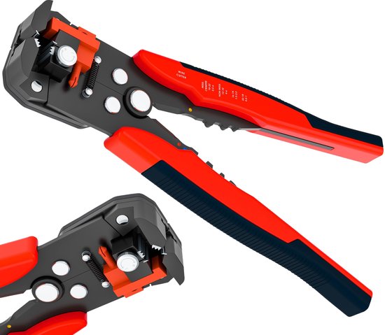 Dailygoods - Crimping Pliers voor Geïsoleerde Lugs met Ratchet Functie - Duurzaam en Ergonomisch van Dailygoods — afbeelding 2