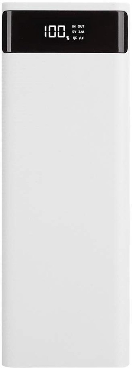 Dailygoody - Power Bank Kit - Draagbare Oplader - Doe-het-zelf Kit - Wit - USB Power Bank - Mobiele Oplader - Geschikt voor Smartphones - Compact