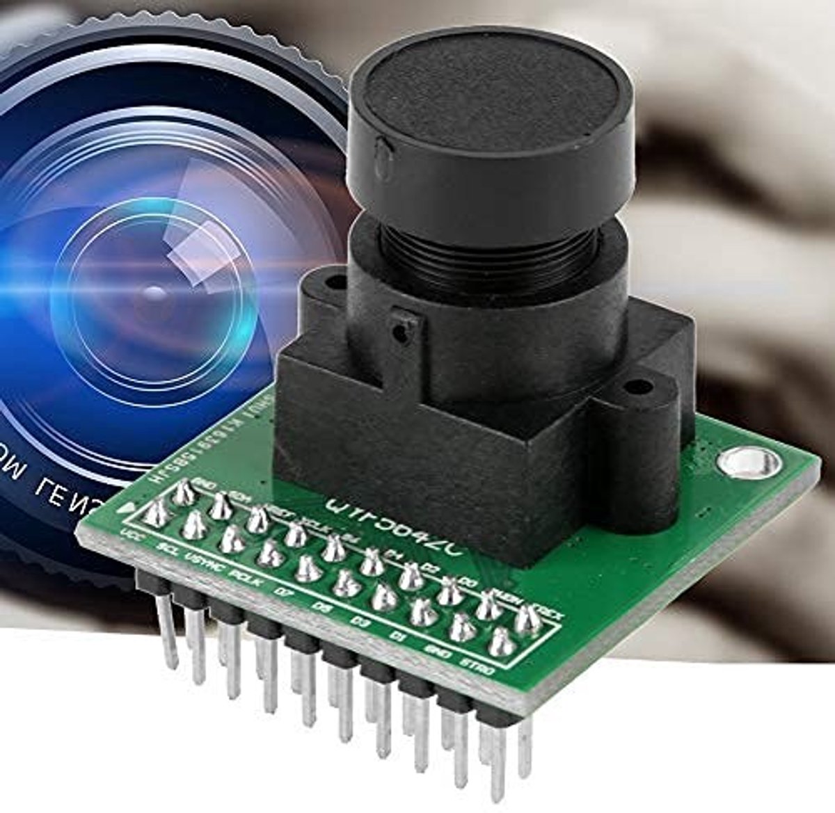 Dailygoody - Camera Module - OV5642 - 5 Megapixels - Compact Formaat - Handige Focustuning - Geschikt voor Beeldverwerking - Module 3cm x 3cm