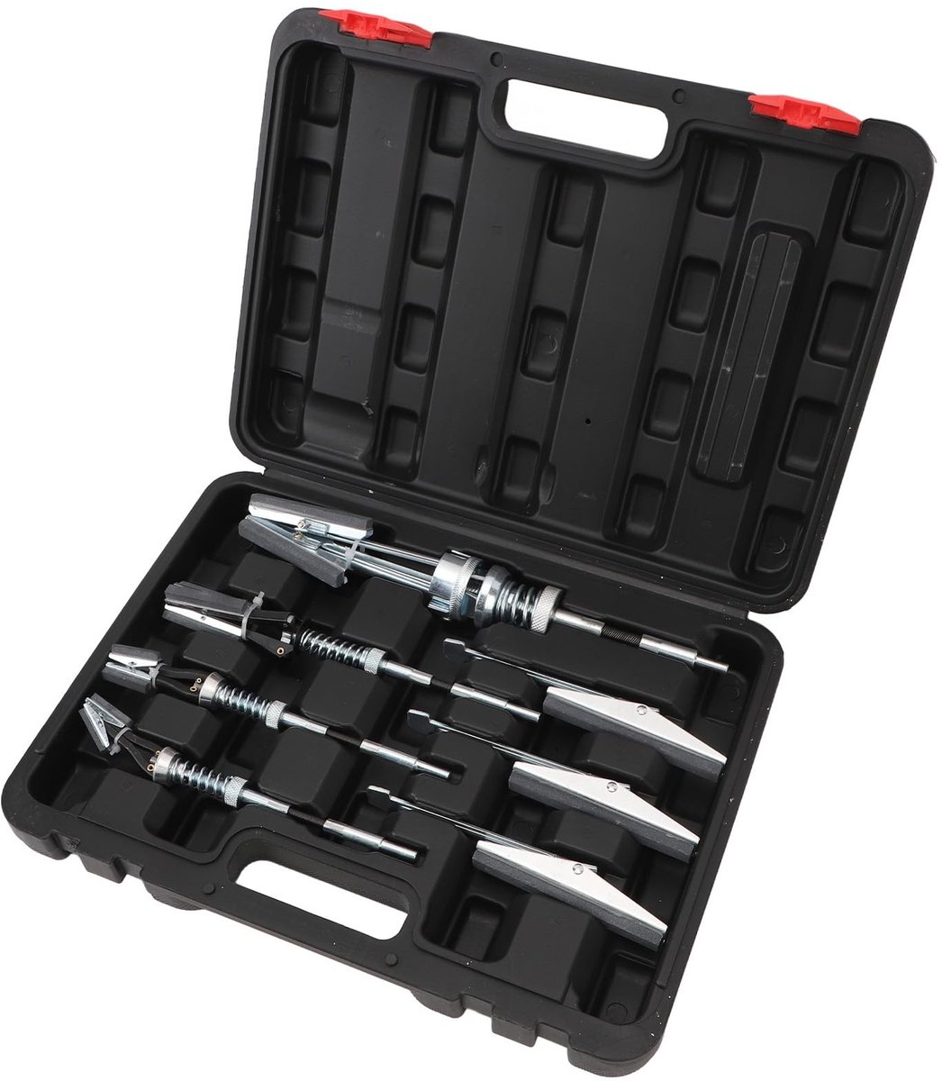 Dailygoody - Motorcilinder-slijpgereedschap - 7 Stuks - Verstelbaar - 220 Korrel - Automotorcilinder - Slijpset voor auto-onderhoud - 3/4 Inch tot 7 Inch