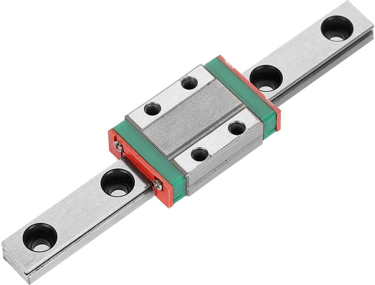Dailygoody - LML9B Miniature Linear Guide Rail 9mm met Sliding Block - Precisie en Sterkte