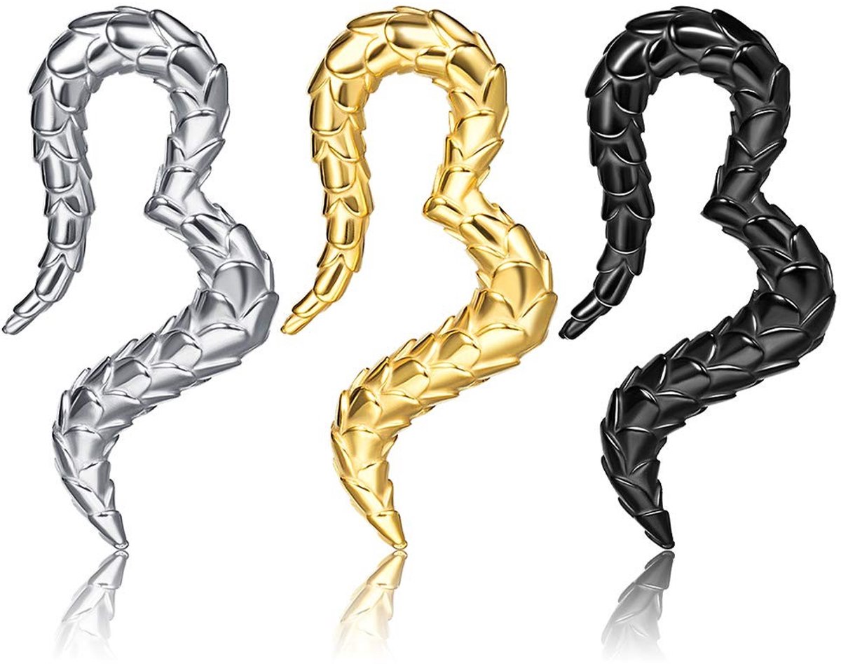 Dailygoody - Roestvrij Stalen Piercings - Modieuze Sieraden - Geschikt voor Kinderen en Volwassenen - Unisex - Trendy Accessoire - Perfect voor Elke G...