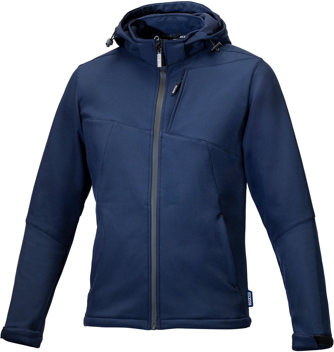 Sparco Grit Softshell Jas Elias Softshell Jas - Grijs/Marineblauw