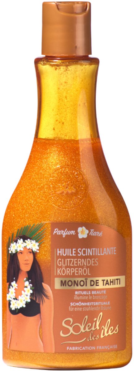 Soleil des Iles glitterende huidolie Tiaré 150ml