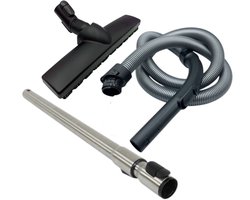 Fixem stofzuiger accessoire set geschikt voor Miele C3 S8 Guard M1 L1 S8000 - parketmond harde vloer mond telescoopbuis stofzuigerslang handgreep pvc parket laminaat