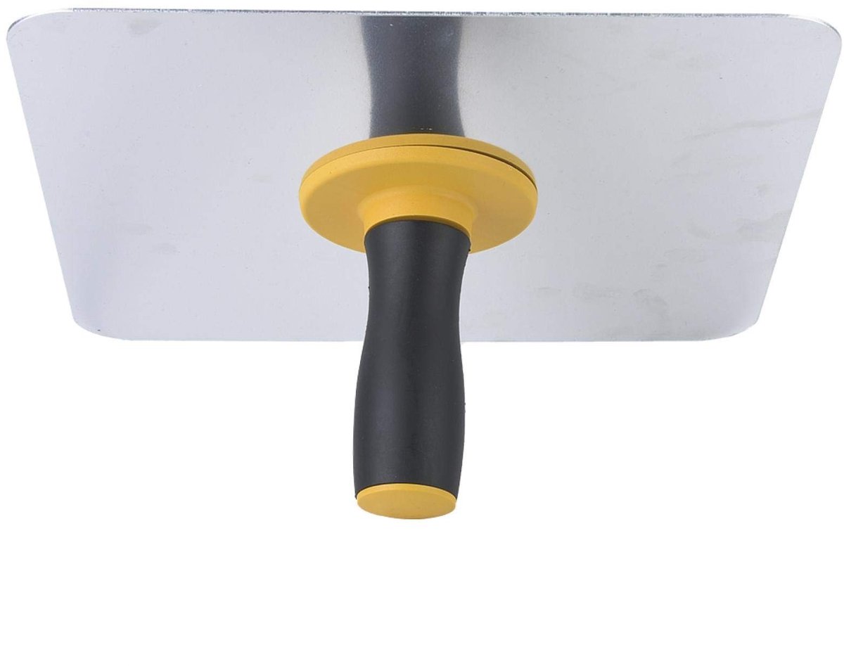 Dailygoody - Aluminium Hawk - Gipsplaten Gereedschap - Vierkant Type 300x300mm - Ronde Hoeken - Handtroffel voor Metselwerk - Ideaal voor Klussen - Li