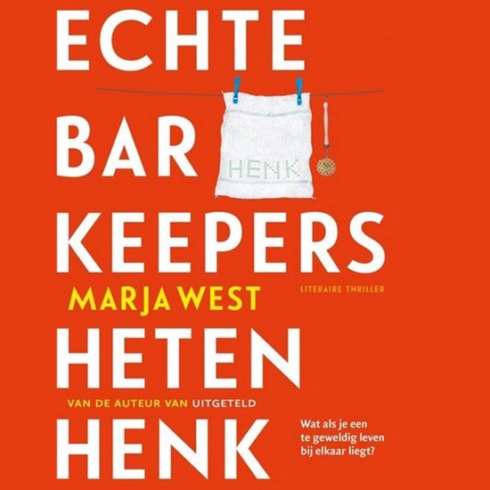 Echte barkeepers heten Henk - cover