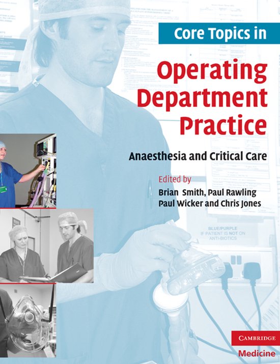 Core Topics In Operating Department Practice - cover
