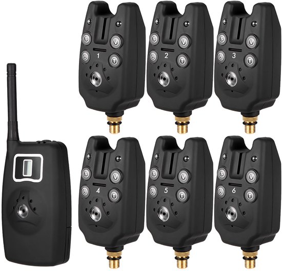 Jently beetmelders - vis pieper - pieper - peetmelder met ontvanger - alarmindicator - met LED — afbeelding 4
