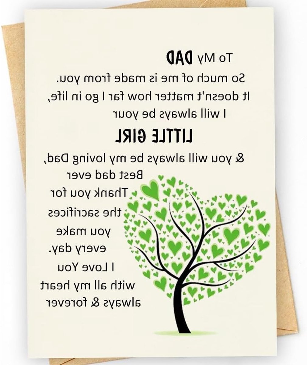 Cadeaukaart voor papa - Unieke verjaardagskaart en liefdevolle vaderdagkaart voor elke gelegenheid