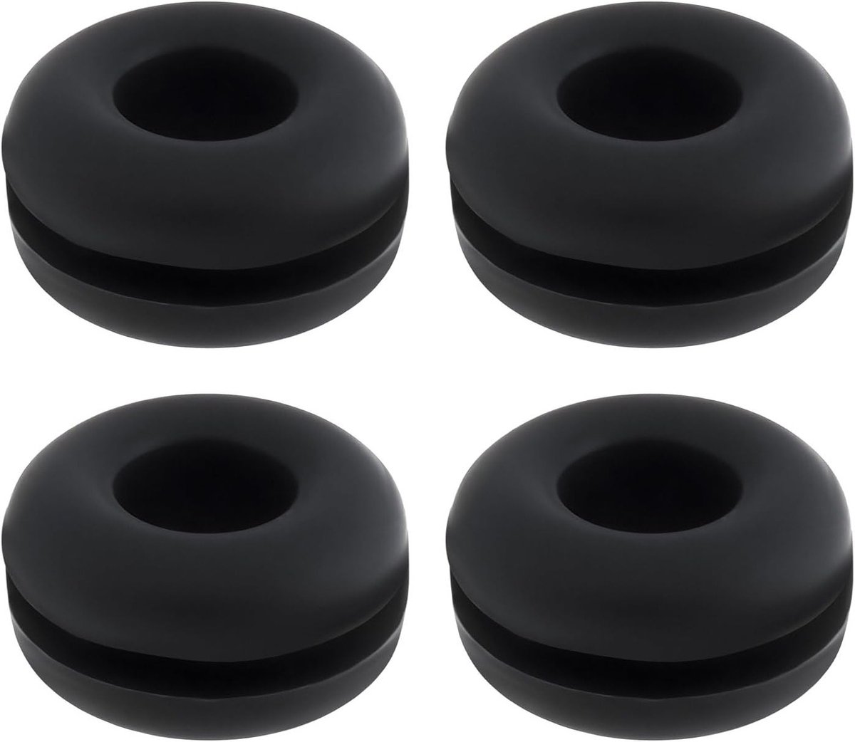 4 Stuks Bedplate Grommets Grondplaat Pads 7x4x3mm voor SME 3009 en 3012, Vervangingsonderdelen voor Platenspelers