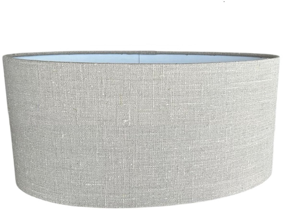 Lampenkap Ovaal Vlaslinnen 40cm
