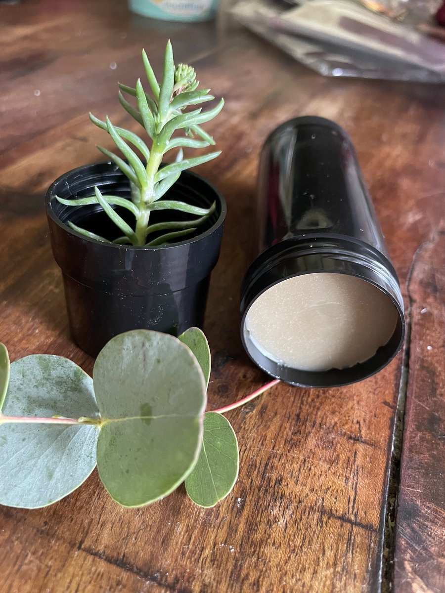 Deodorantstick voor Mannen (vrouwen mogen het ook gerust gebruiken;) met kruidig/frisse geur 100 ml. Puur Natuur!! van OmAnne Prijs inclusief verzending!!
