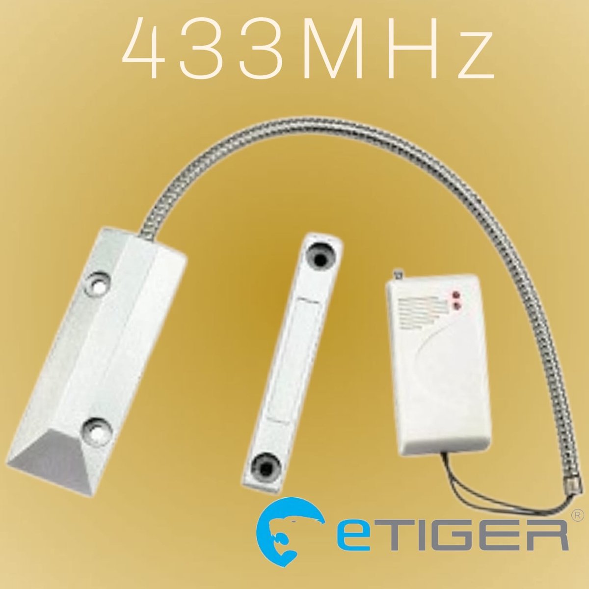 eTiger® XM010 Opmaat gemaakte roldeur / garagedeur magneetsensor voor de XL7