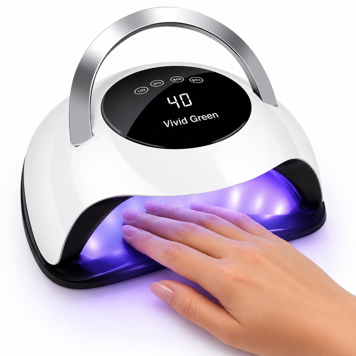 Vivid Green 120W UV LED nageldroger