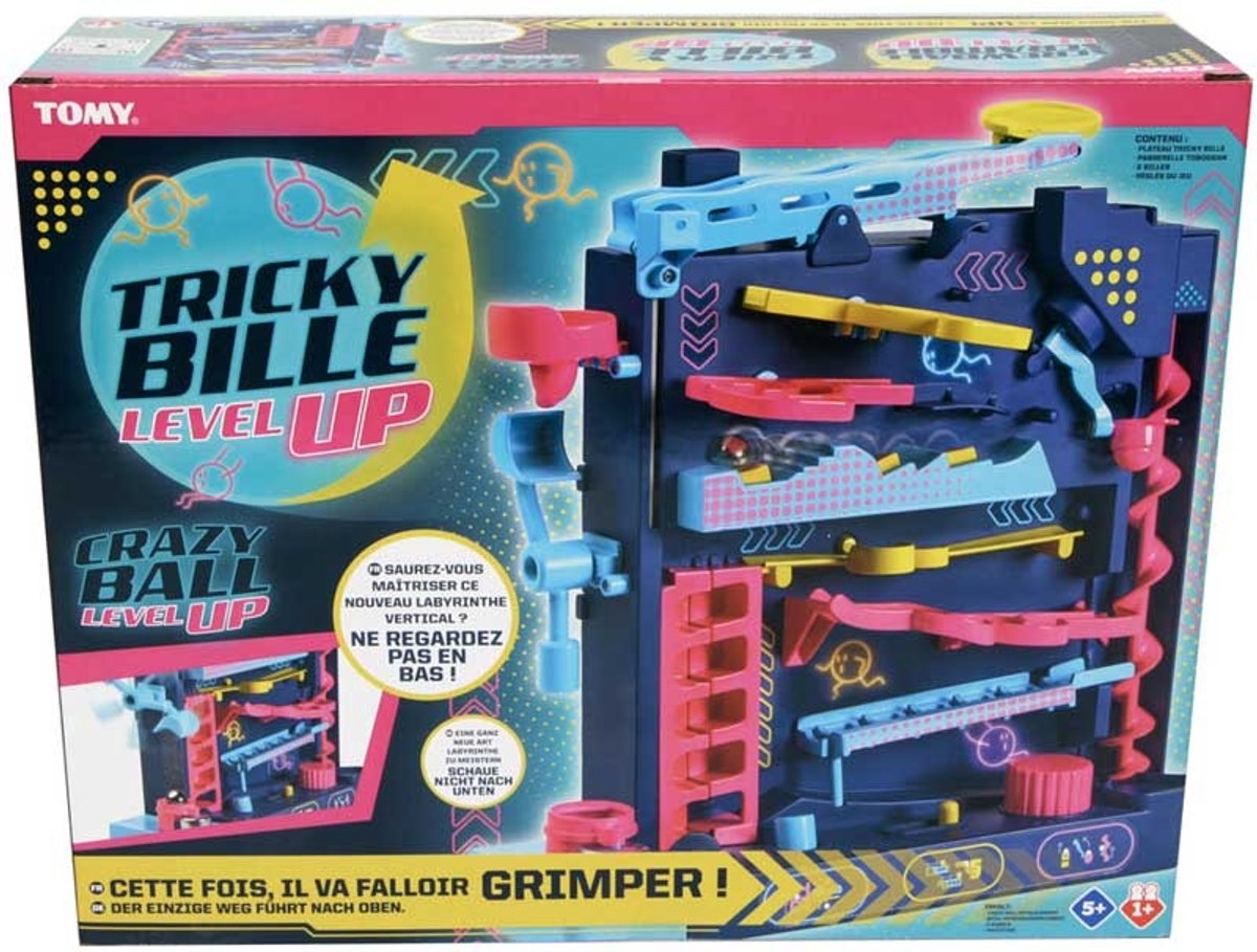 Tomy spel Screwball Scramble Level Up - behendigheidsspel voor kinderen.