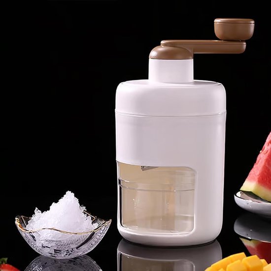 Mini-ijsschaaf Voor Thuis, Handmatige Ijsmaker, Draagbare Smoothiemaker, Ijsschaaf Met Roestvrijstalen Messen, Ijscrusher Voor Buitenfeesten (1pcs) van MINI — afbeelding 4