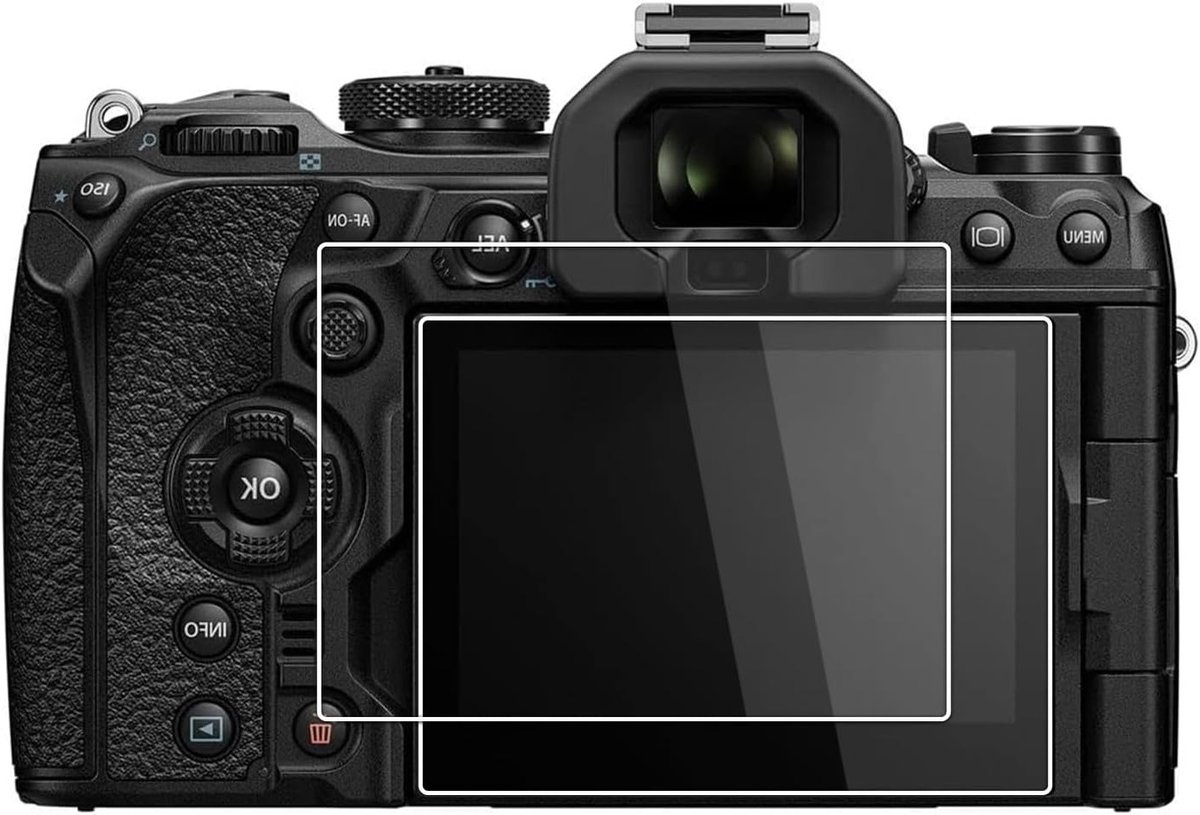 Soft Screen Film voor Olympus OM-1, OM-1 Mark II en OM-3 Camera - HD PET Schermbeschermer, Bubble Free en Krastbestendig (2-Pack)